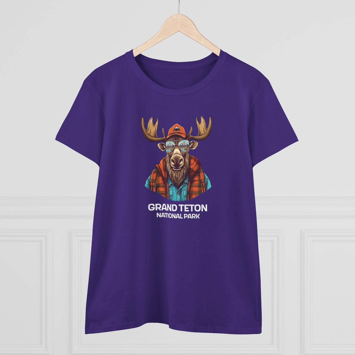 Grand Teton National Park Women's T-Shirt - Cool Moose