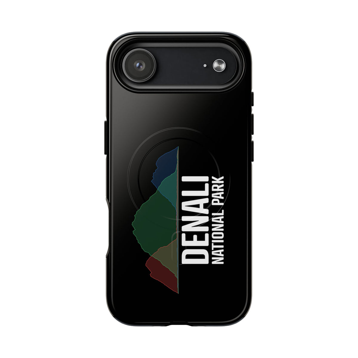 Denali National Park iPhone Case with MagSafe - Histogram Design