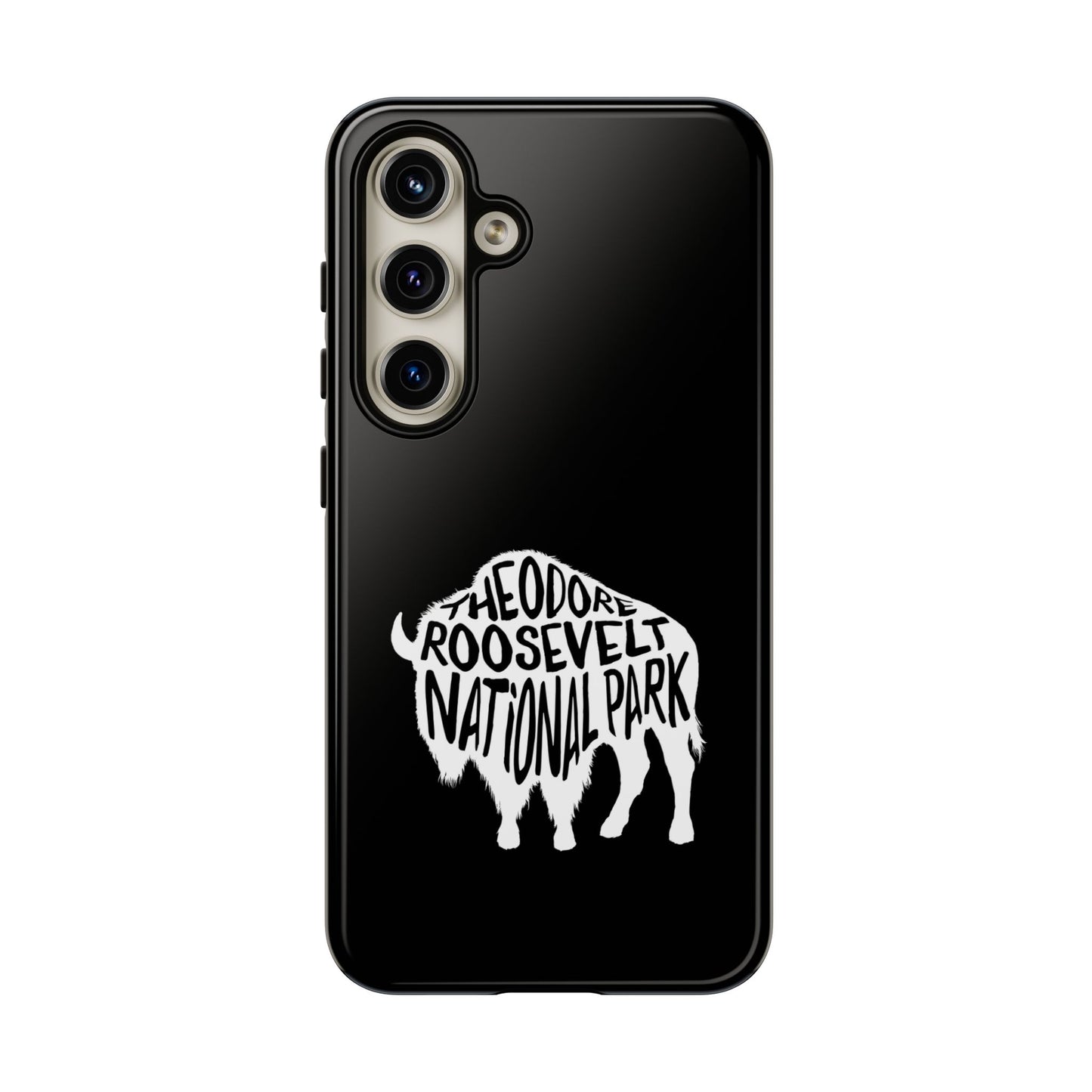 Theodore Roosevelt National Park Phone Case - Bison Design