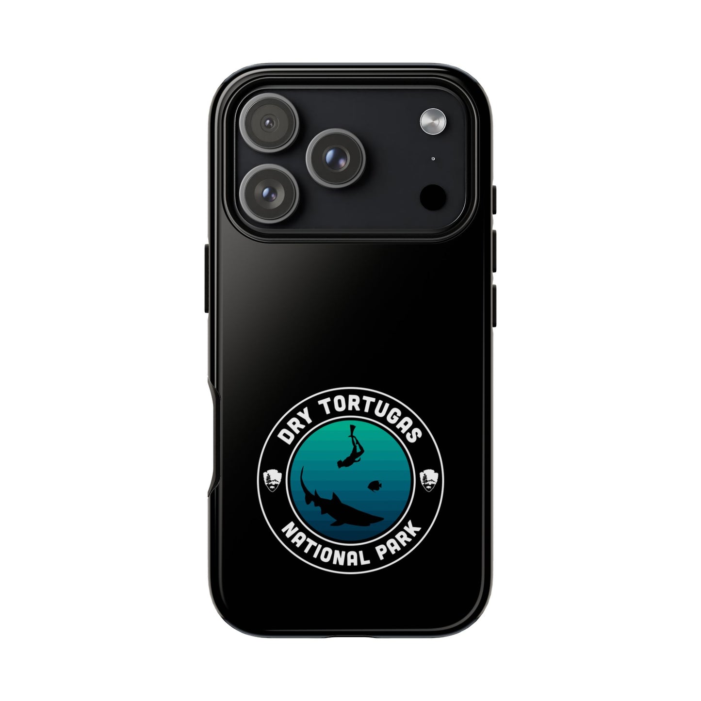 Dry Tortugas National Park Phone Case - Round Emblem Design