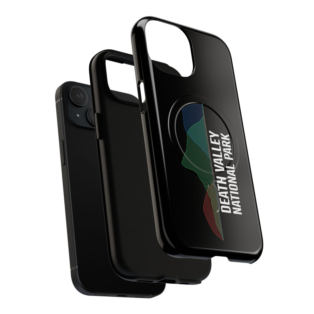 Death Valley National Park iPhone Case with MagSafe - Histogram Design