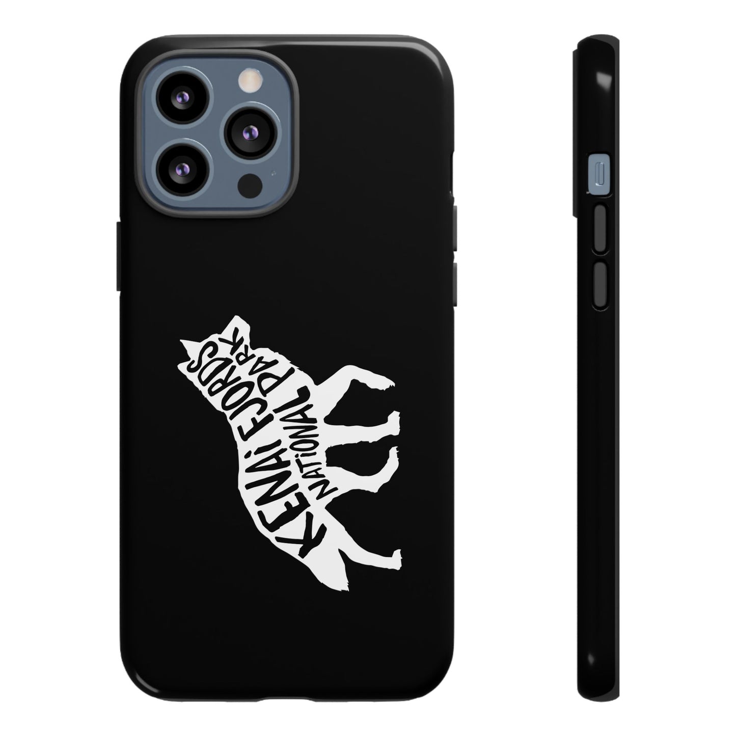 Kenai Fjords National Park Phone Case - Wolf Design