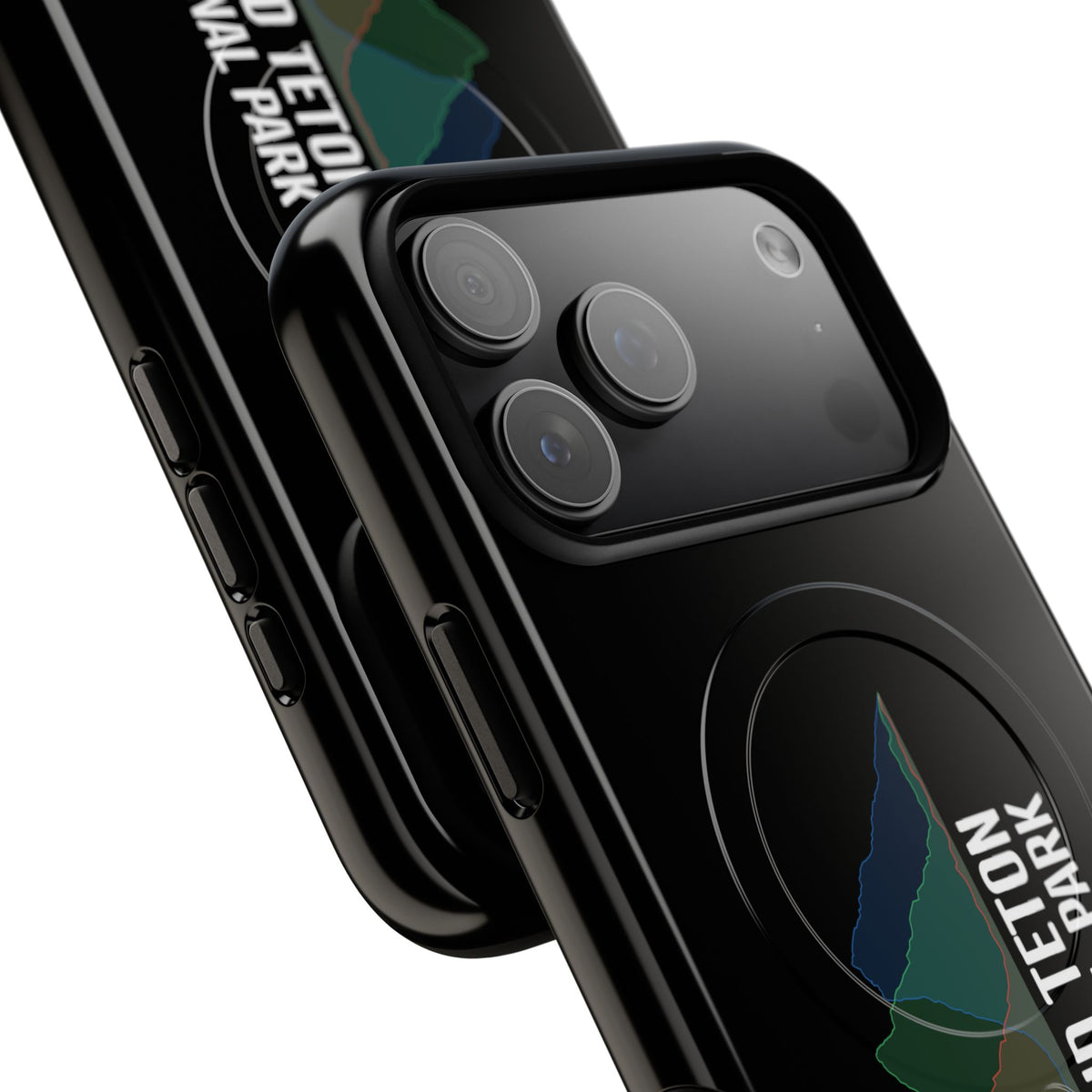 Grand Teton National Park iPhone Case with MagSafe - Histogram Design