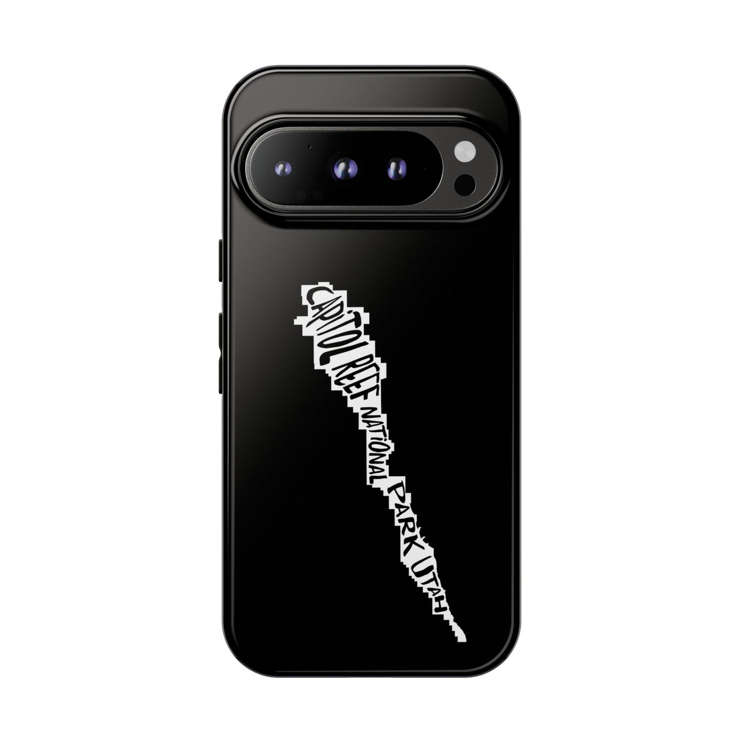 Capitol Reef National Park Phone Case - Map Design