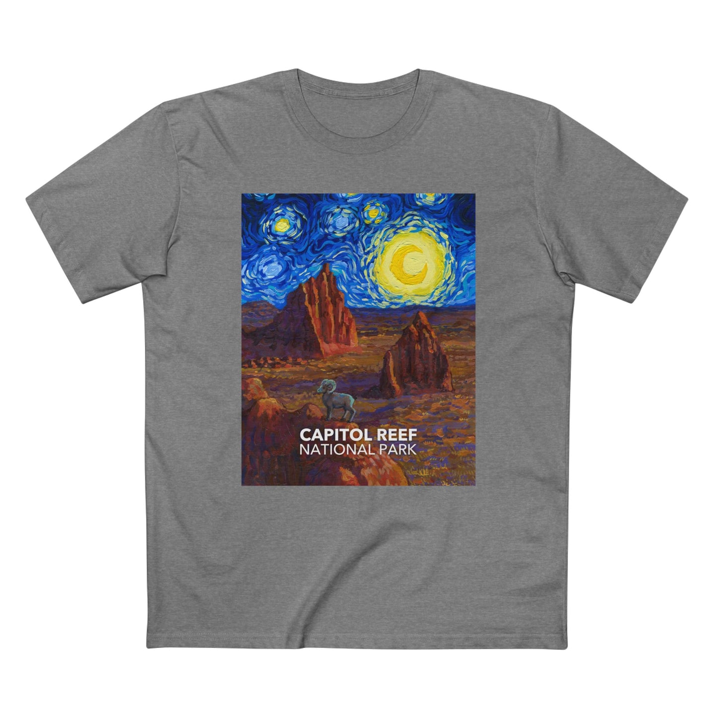 Capitol Reef National Park T-Shirt - The Starry Night