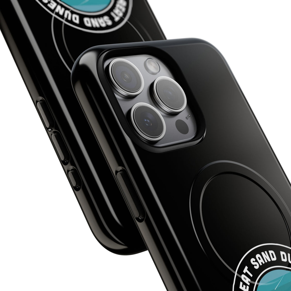 Great Sand Dunes National Park iPhone Case with MagSafe - Round Emblem Design