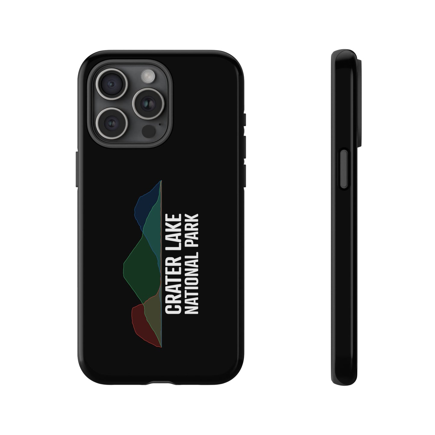 Crater Lake National Park Phone Case - Histogram Design