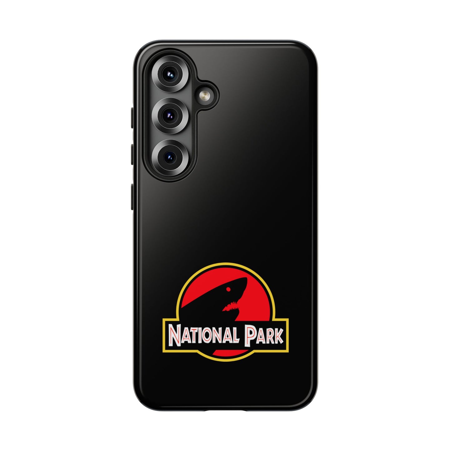 Shark National Park Phone Case - Parody Logo