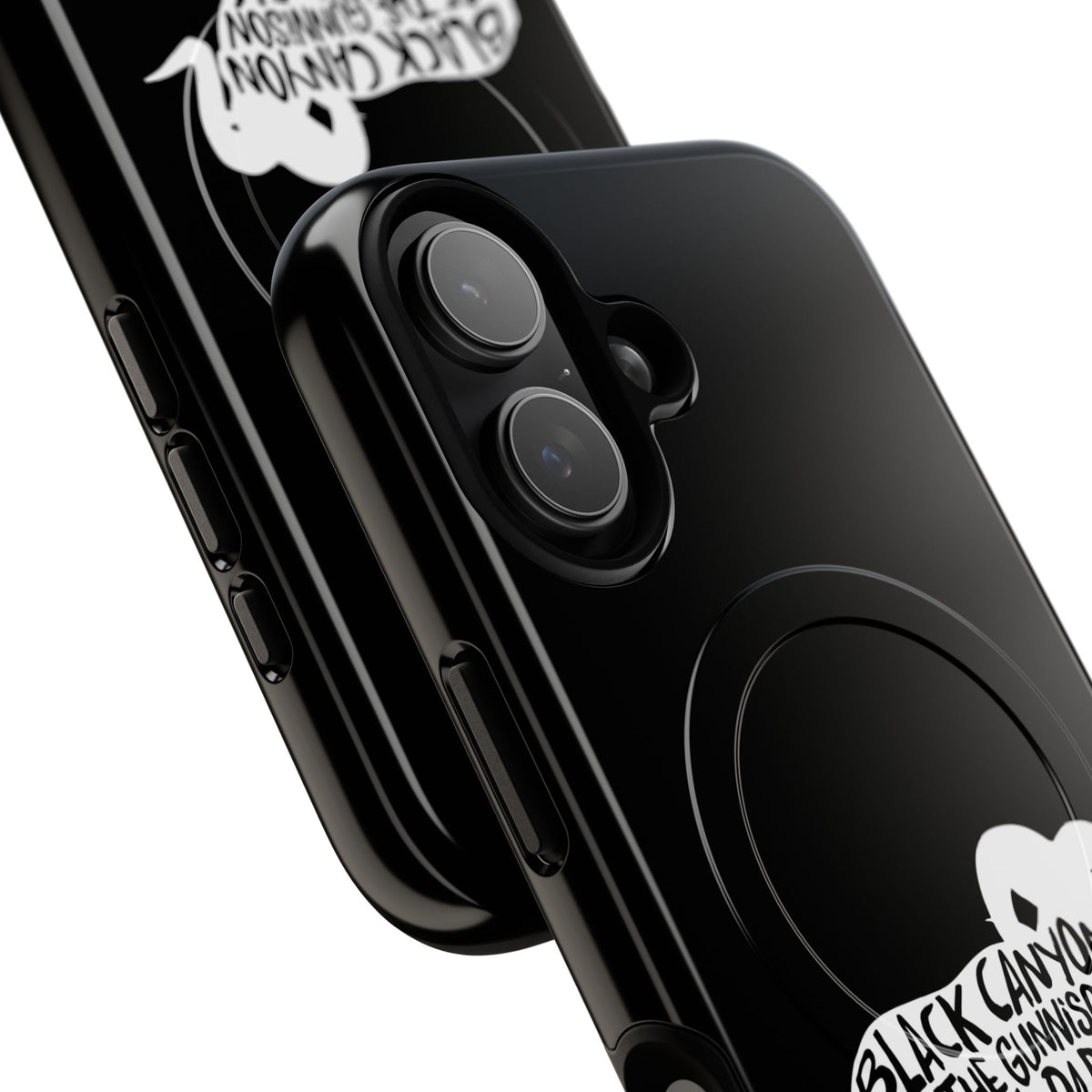 Black Canyon of the Gunnison National Park iPhone Case with MagSafe - Bighorn Sheep Design
