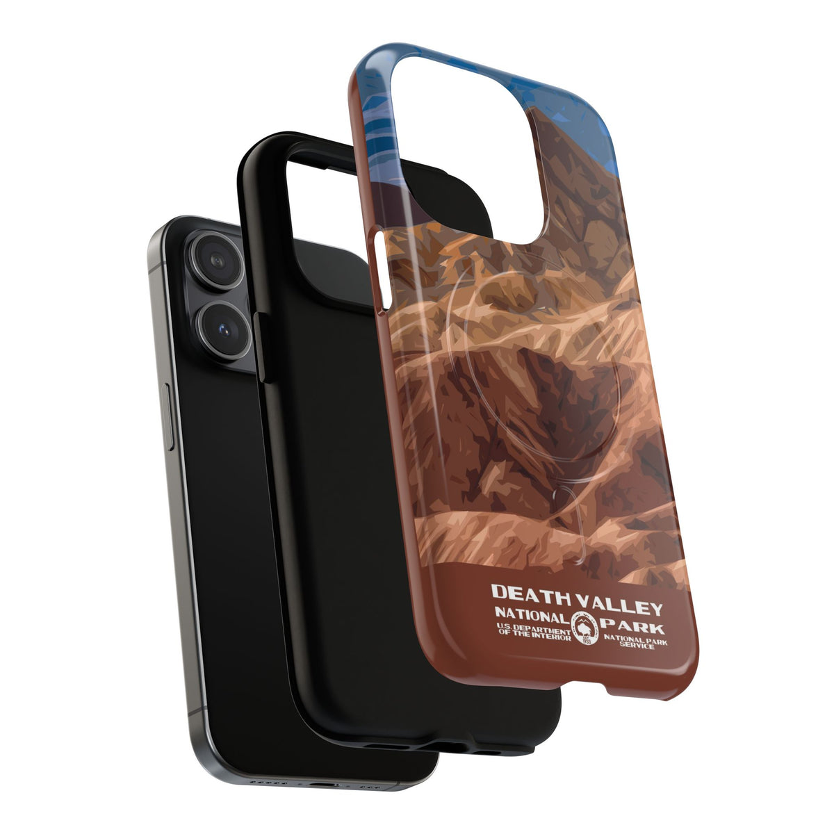 Death Valley National Park iPhone Case with MagSafe - Zabriskie Point
