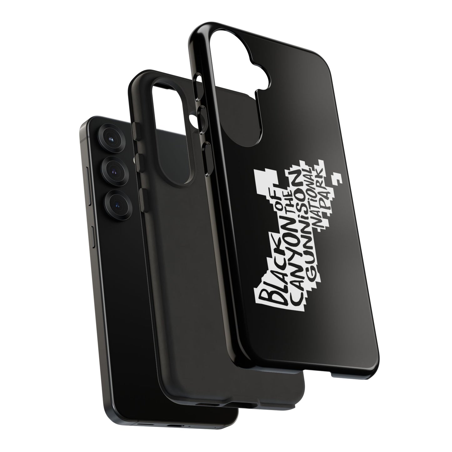 Black Canyon of the Gunnison National Park Phone Case - Map Design