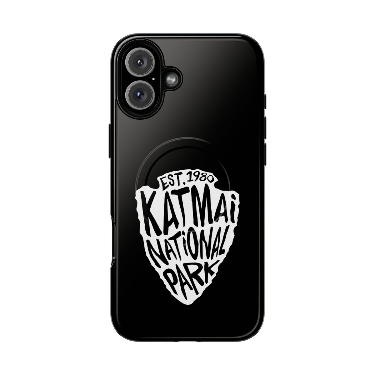 Katmai National Park iPhone Case with MagSafe - Arrowhead Design