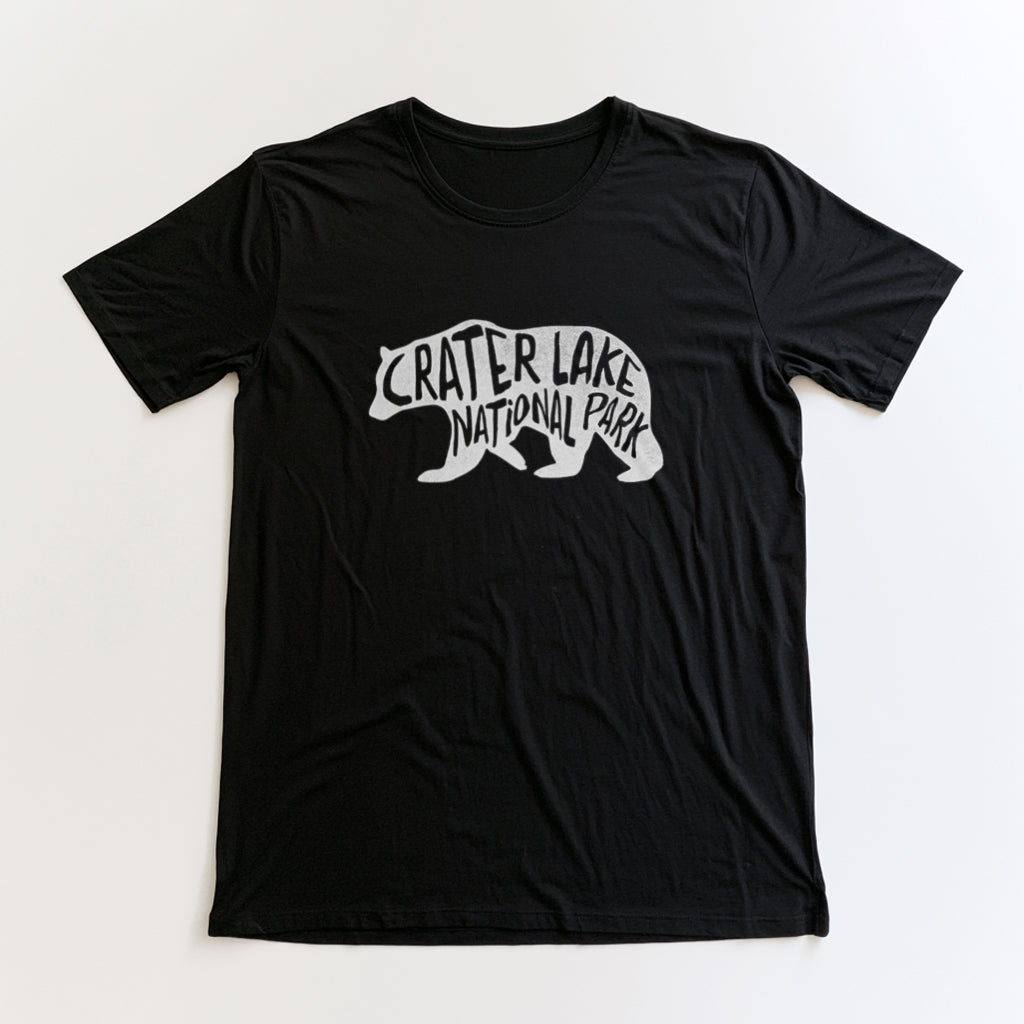 Crater Lake National Park - Black Bear in Black