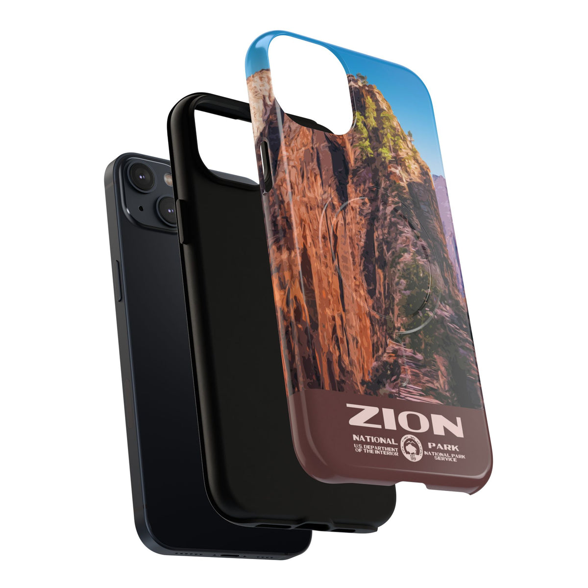 Zion National Park iPhone Case with MagSafe - Angels Landing Trail