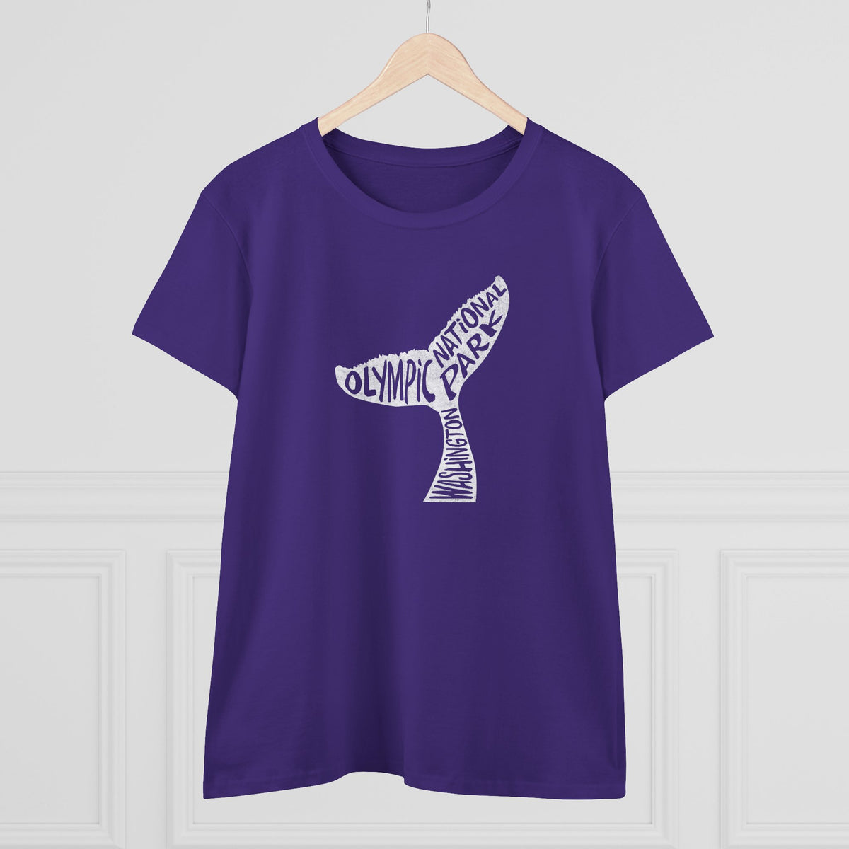 Olympic National Park Women's T-Shirt - Whale Tail