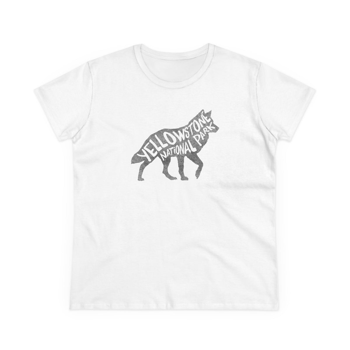 Yellowstone National Park Women's T-Shirt - Wolf