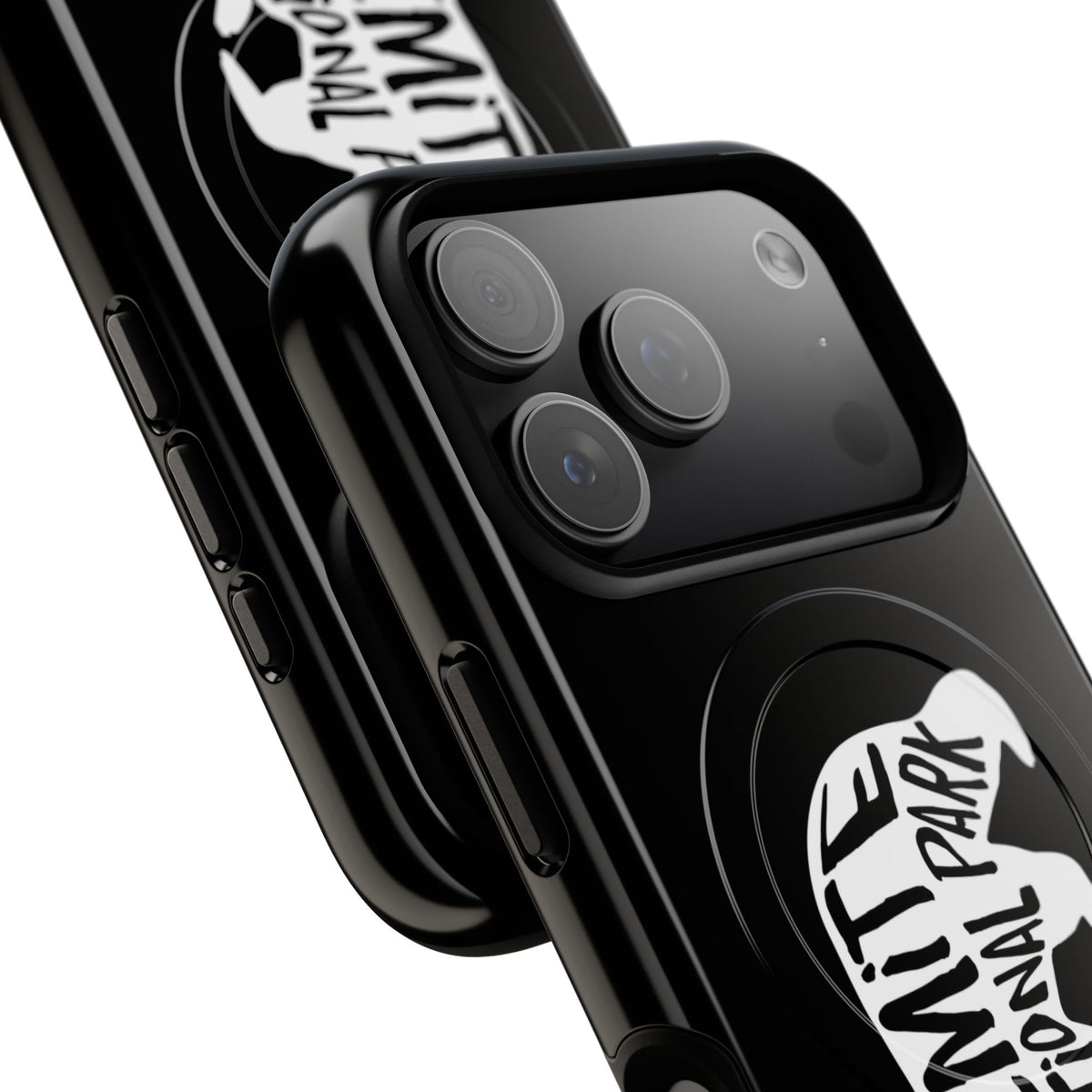 Yosemite National Park iPhone Case with MagSafe - Black Bear Design