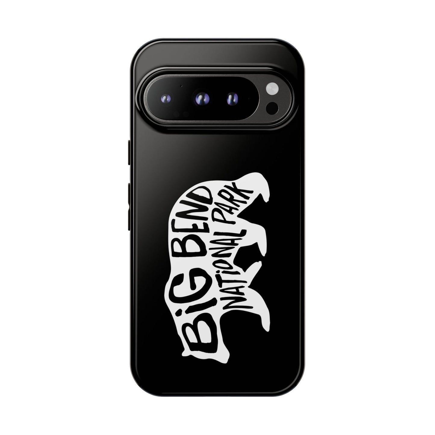 Big Bend National Park Phone Case - Black Bear Design