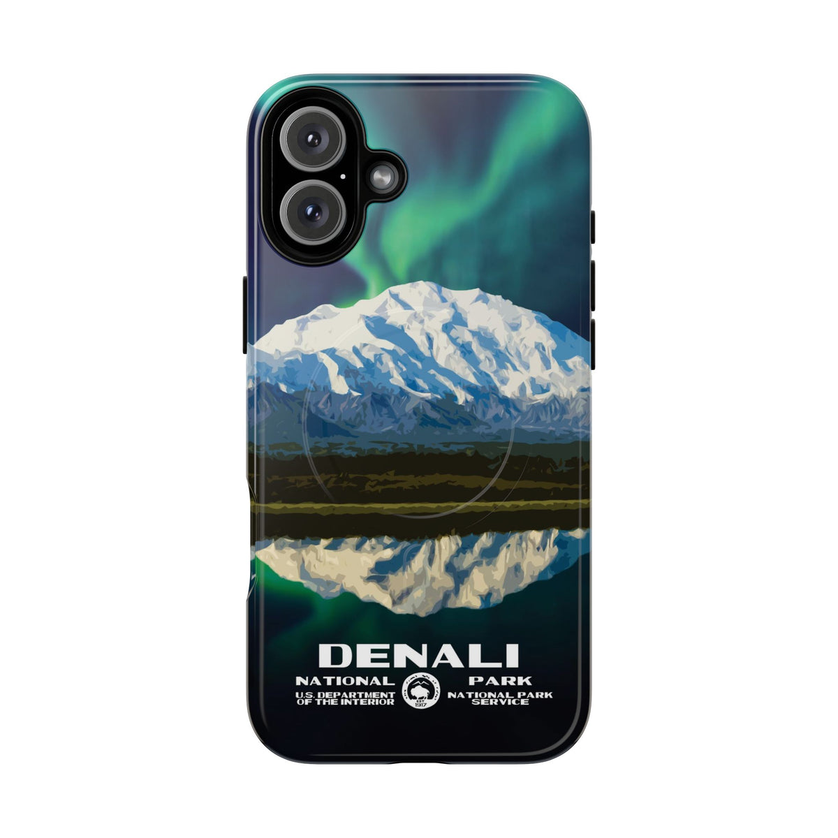 Denali National Park iPhone Case with MagSafe - WPA Design