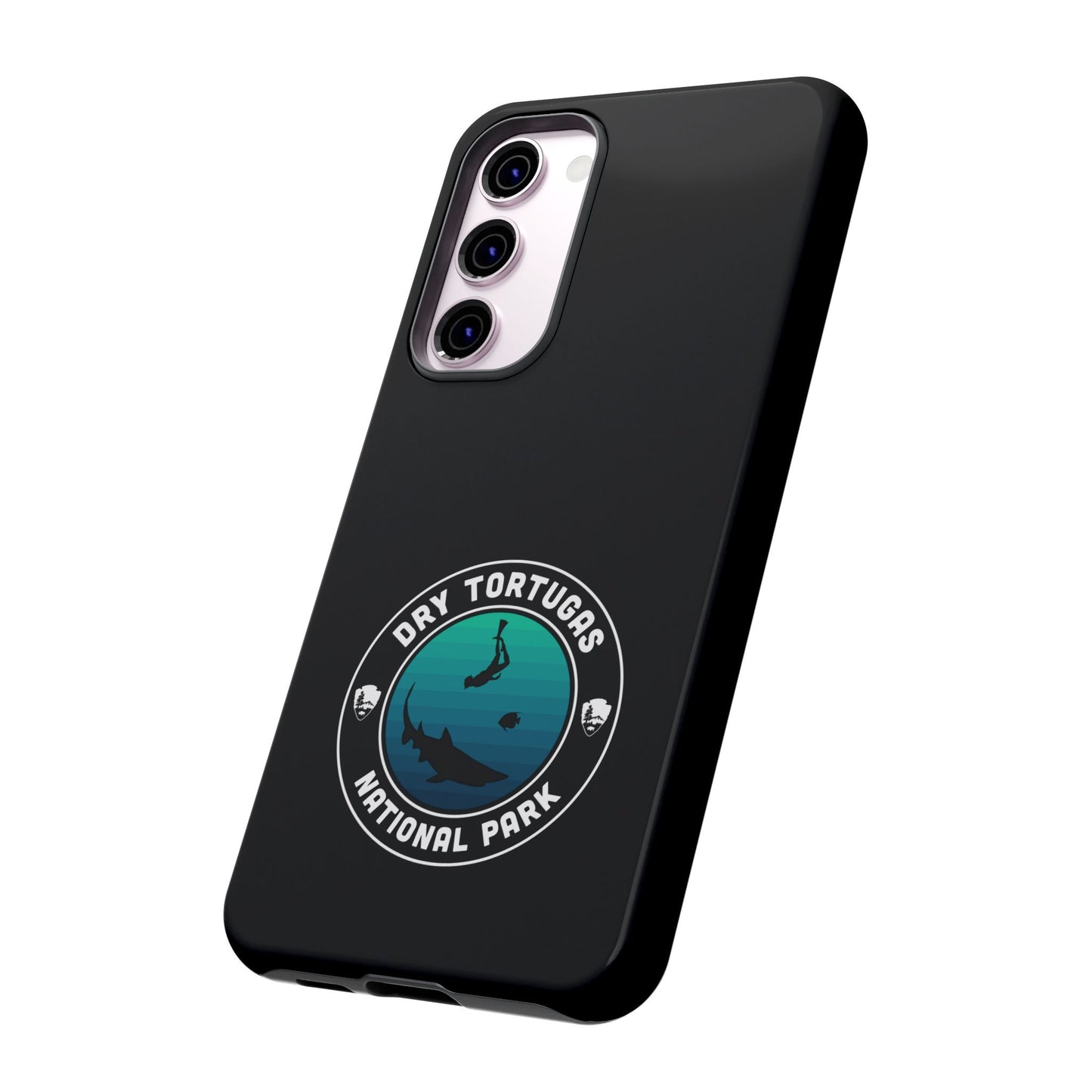 Dry Tortugas National Park Phone Case - Round Emblem Design