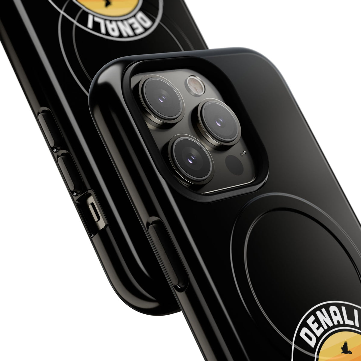 Denali National Park iPhone Case with MagSafe - Round Emblem Design
