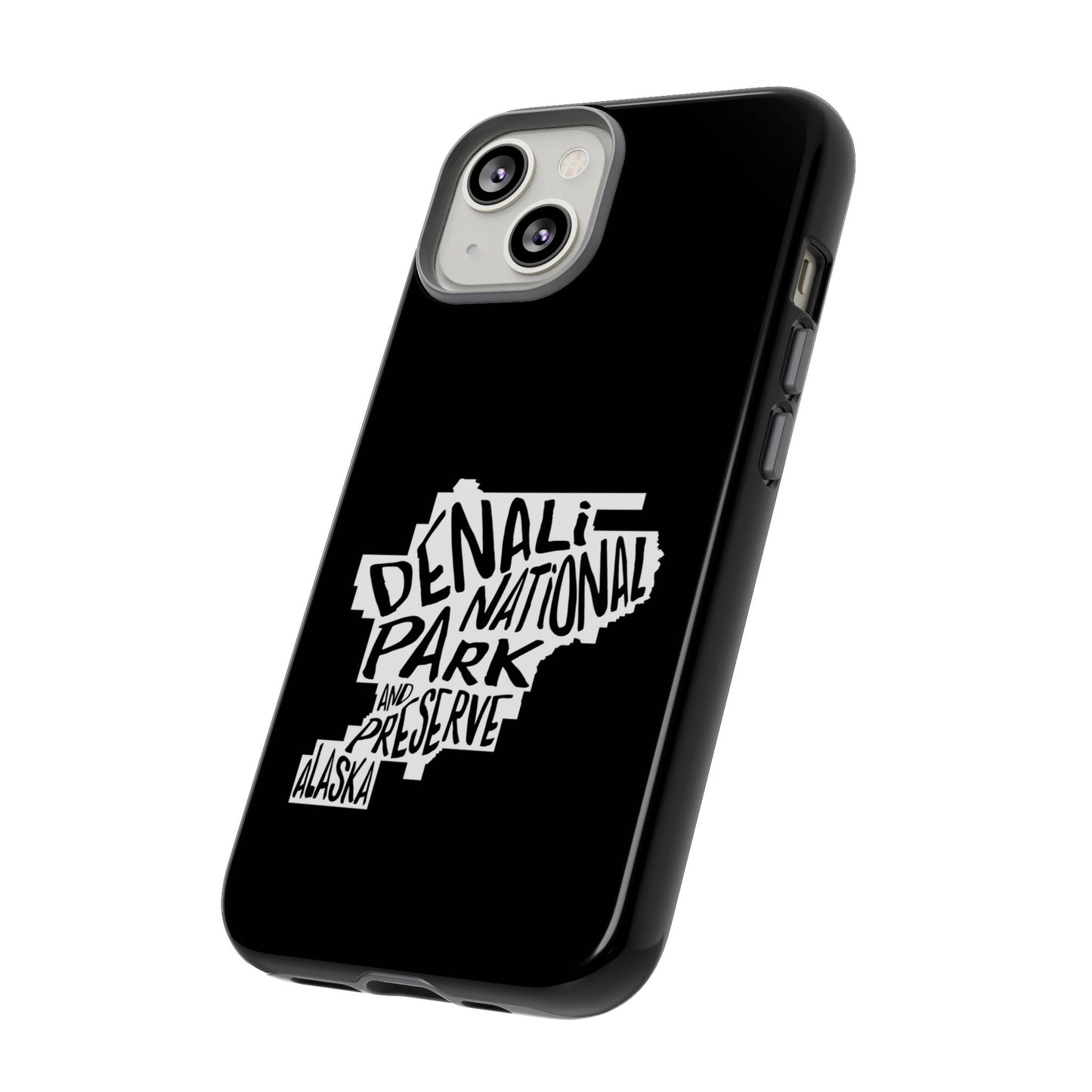 Denali National Park Phone Case - Map Design