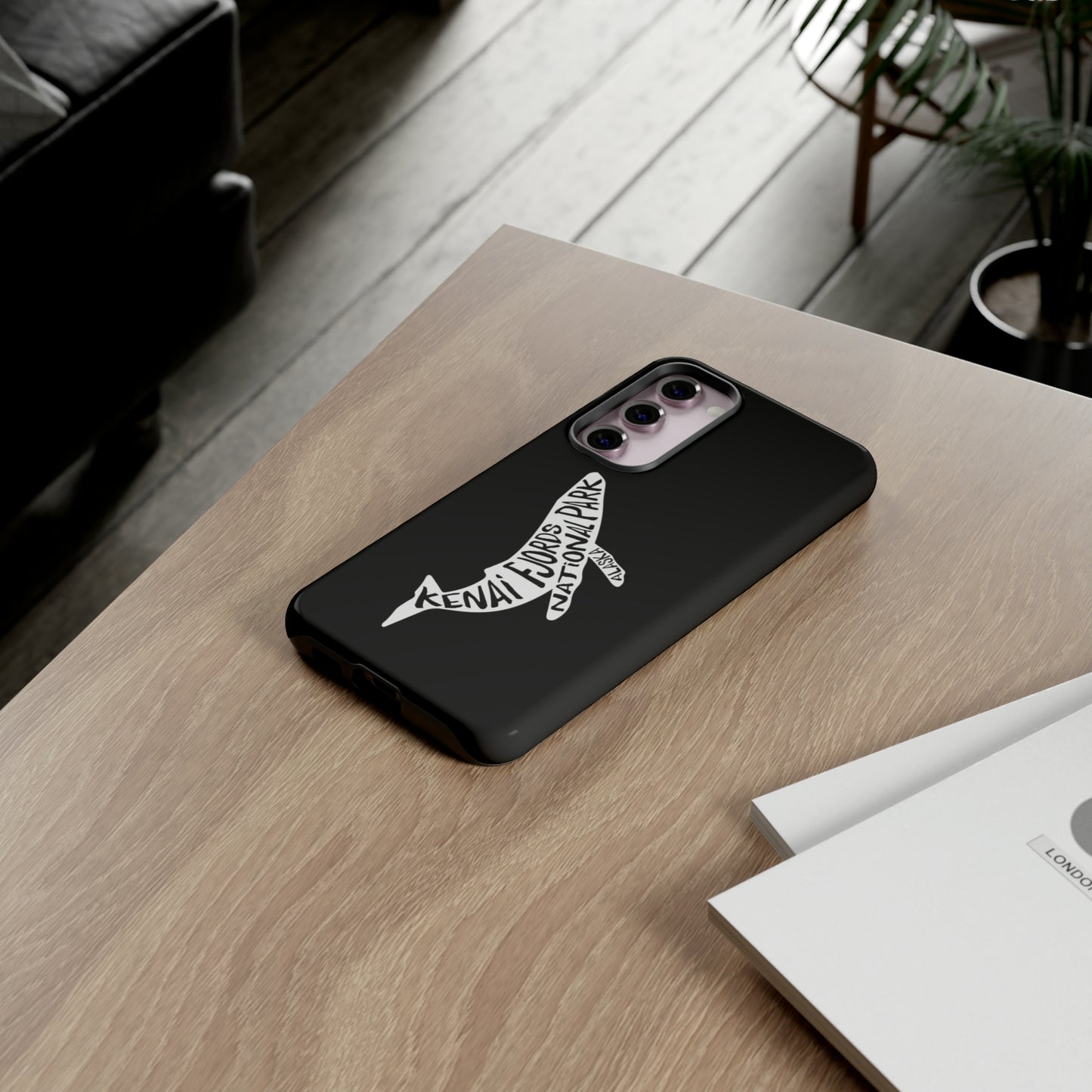 Kenai Fjords National Park Phone Case - Humpback Whale Design