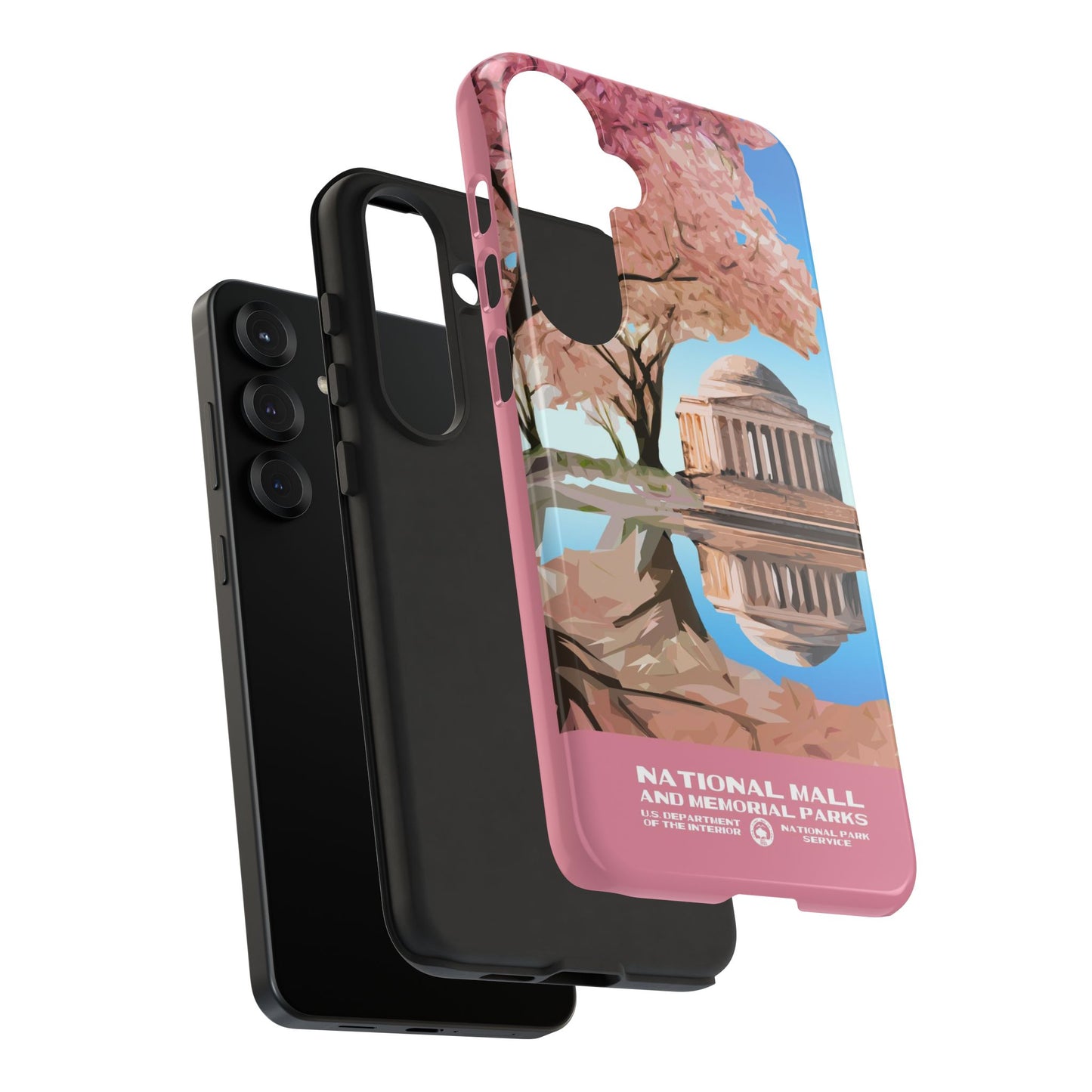 National Mall Washington DC WPA Phone Case