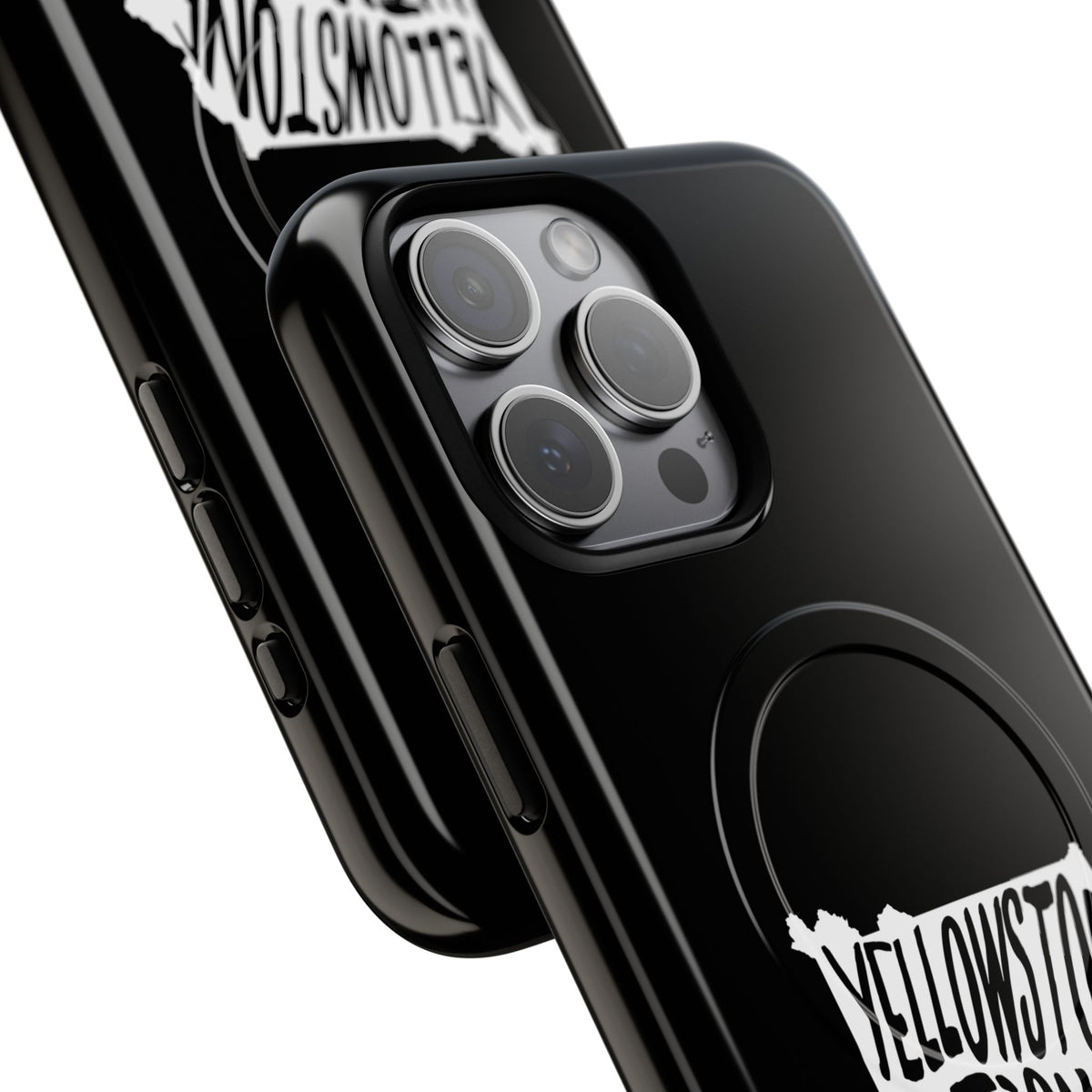 Yellowstone National Park iPhone Case with MagSafe - Map Design
