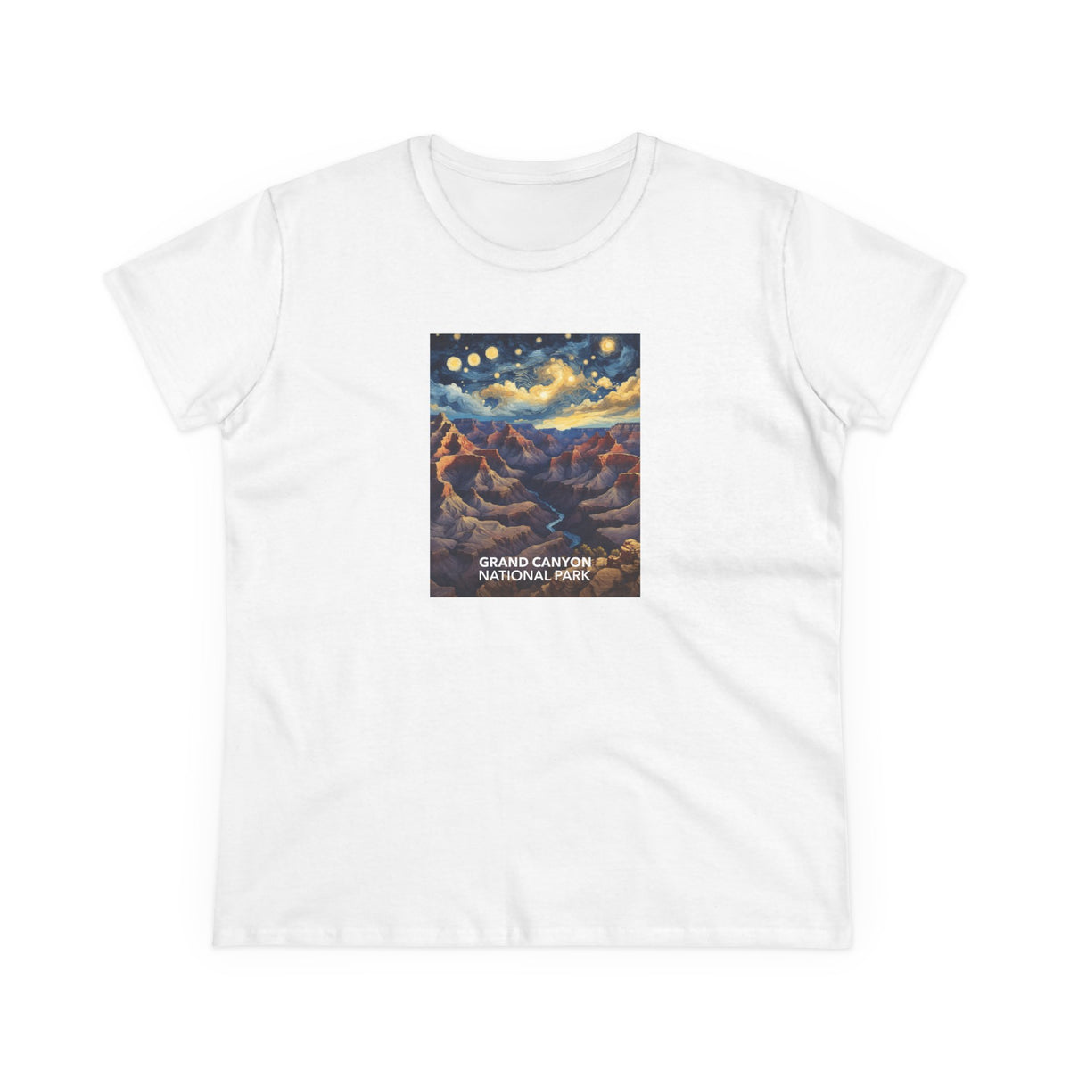 Grand Canyon National Park Women's T-Shirt - Starry Night