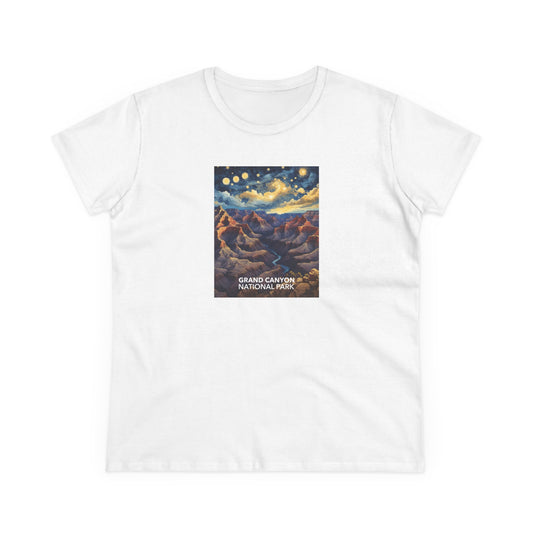 Grand Canyon National Park Women's T-Shirt - Starry Night