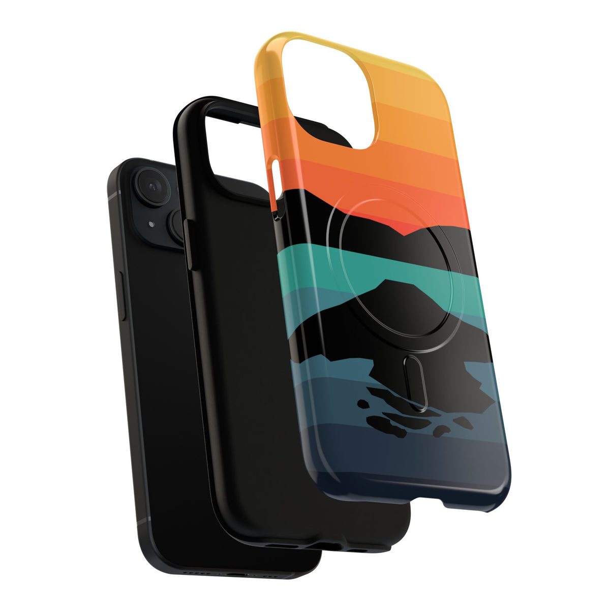 Crater Lake National Park iPhone Case with MagSafe - Gradient Design