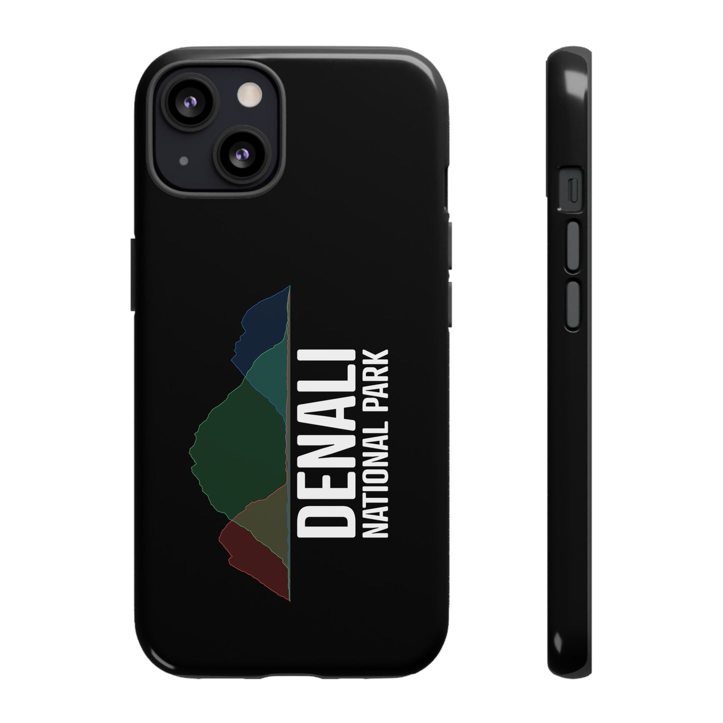 Denali National Park Phone Case - Histogram Design