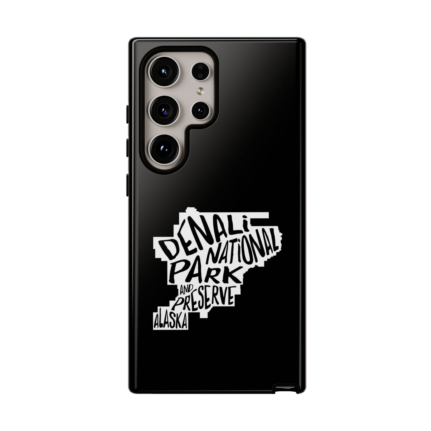 Denali National Park Phone Case - Map Design