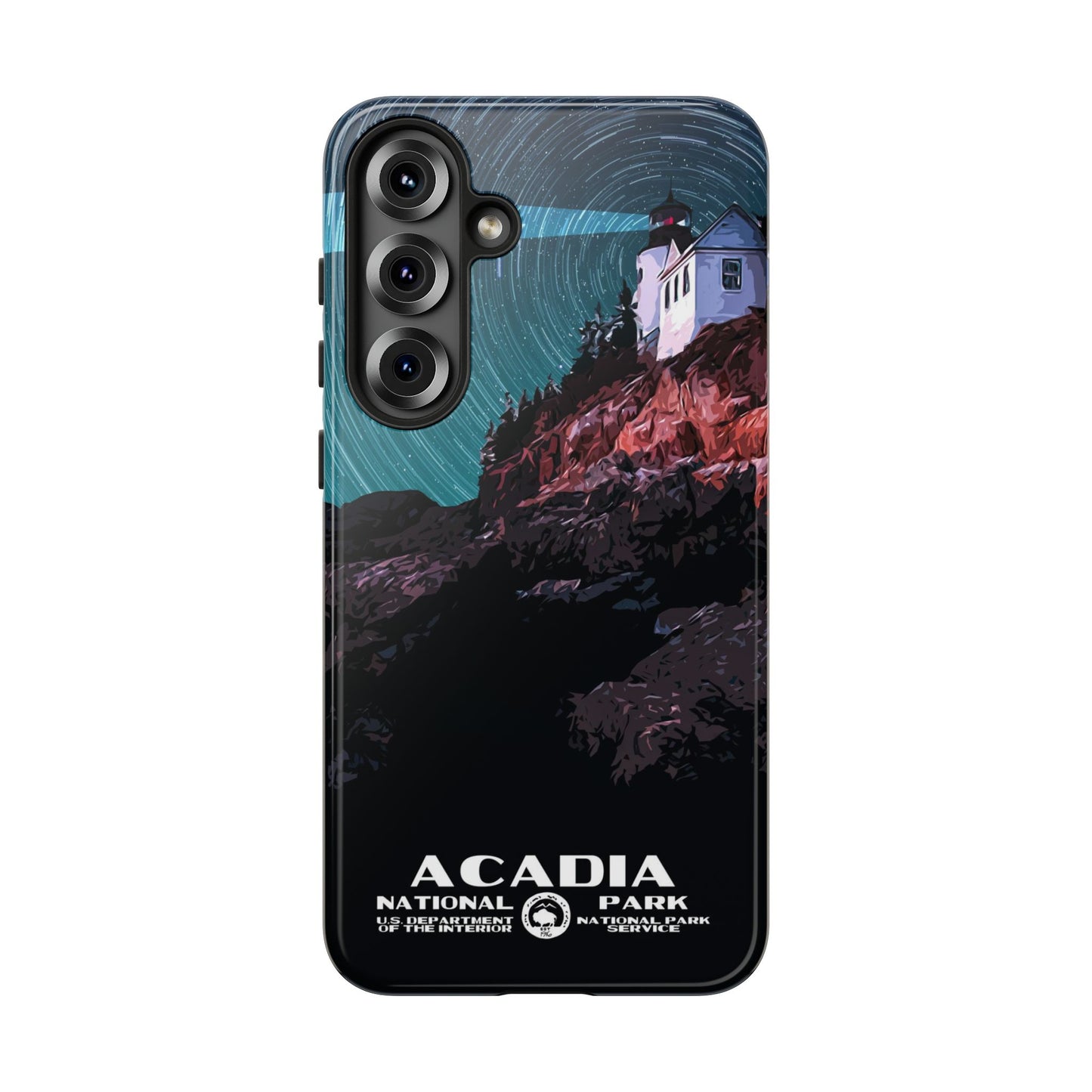 Acadia National Park Phone Case - WPA Style