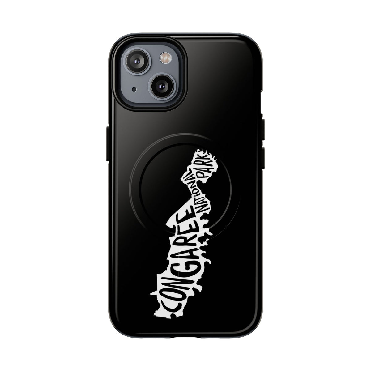 Congaree National Park iPhone Case with MagSafe - Map Design