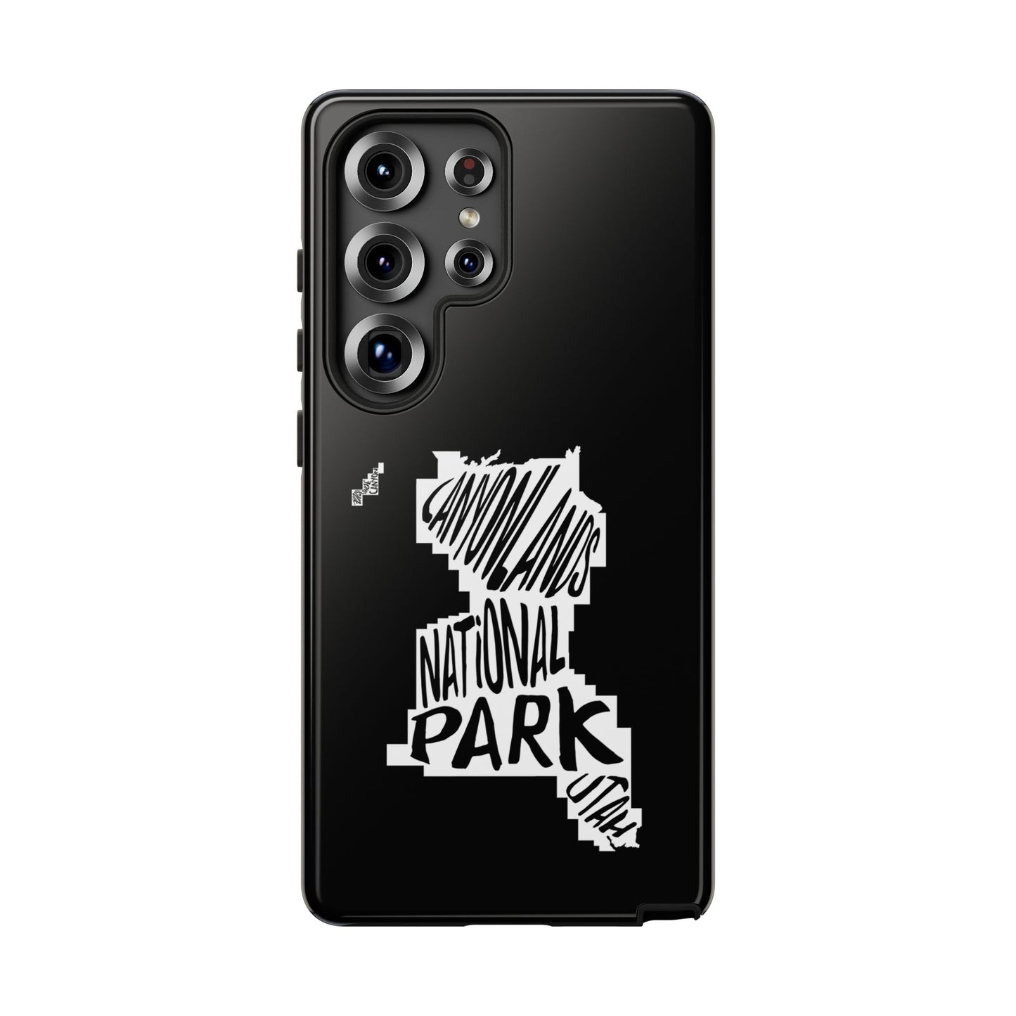 Canyonlands National Park Phone Case - Map Design