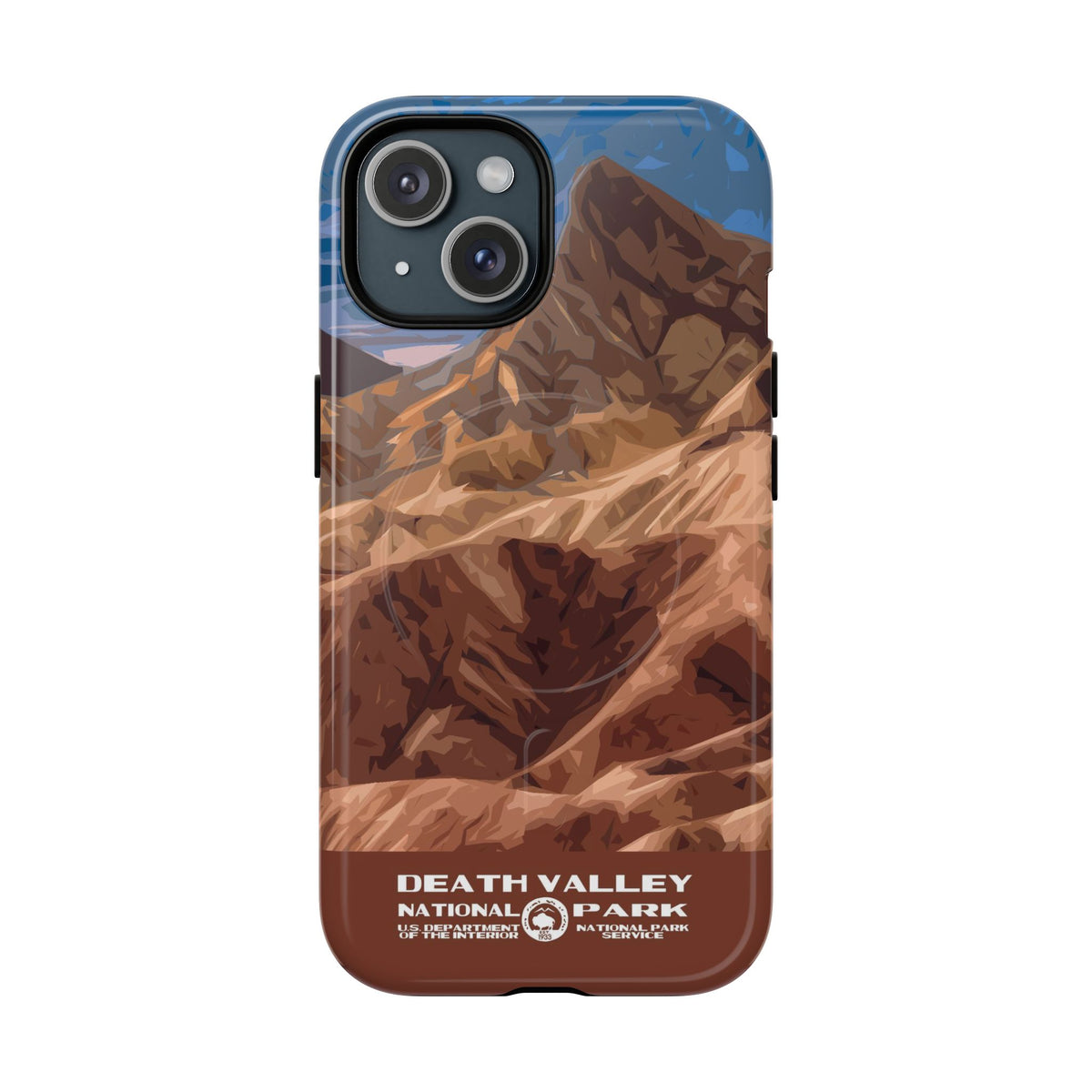 Death Valley National Park iPhone Case with MagSafe - Zabriskie Point