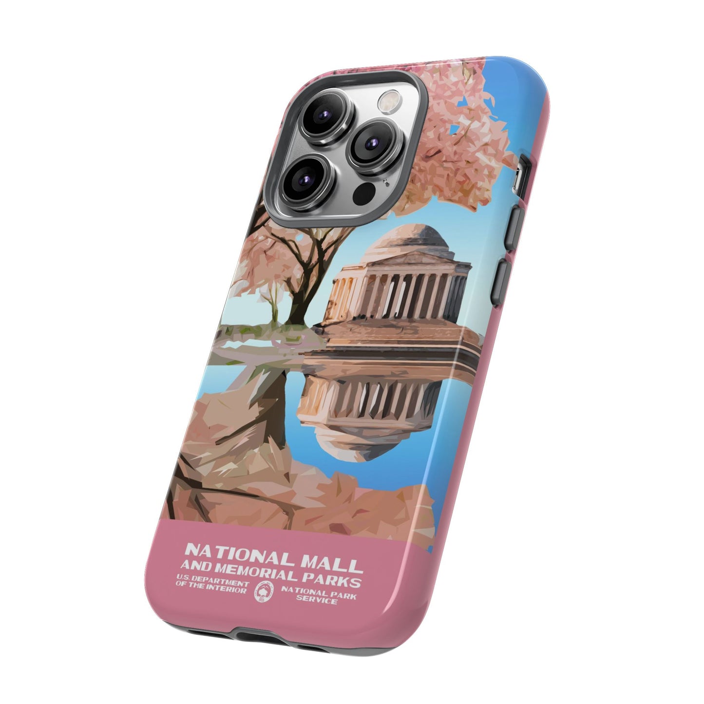 National Mall Washington DC WPA Phone Case