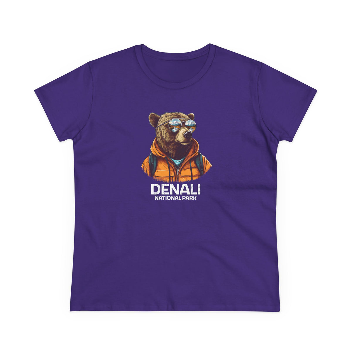 Denali National Park Women's T-Shirt - Cool Grizzly Bear