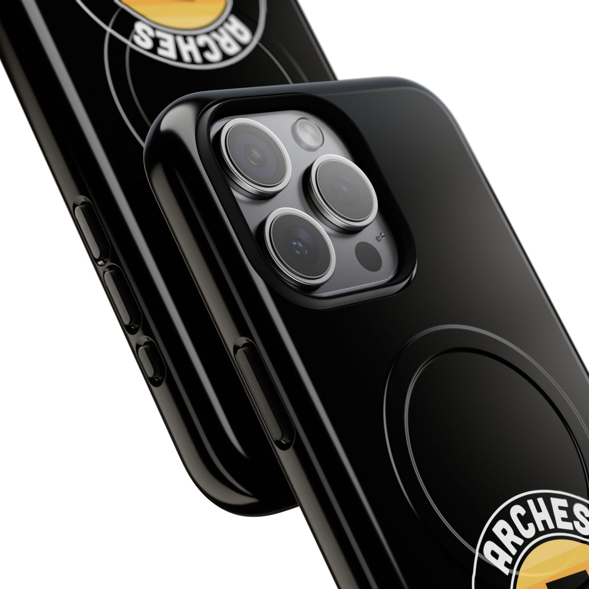 Arches National Park iPhone Case with MagSafe - Round Emblem Design