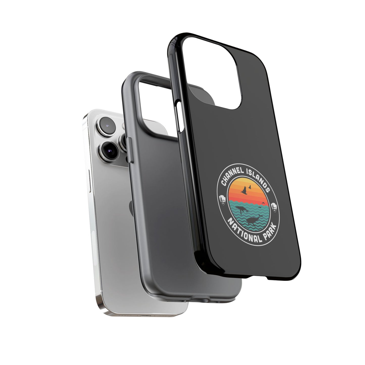 Channel Islands National Park Phone Case - Round Emblem Design