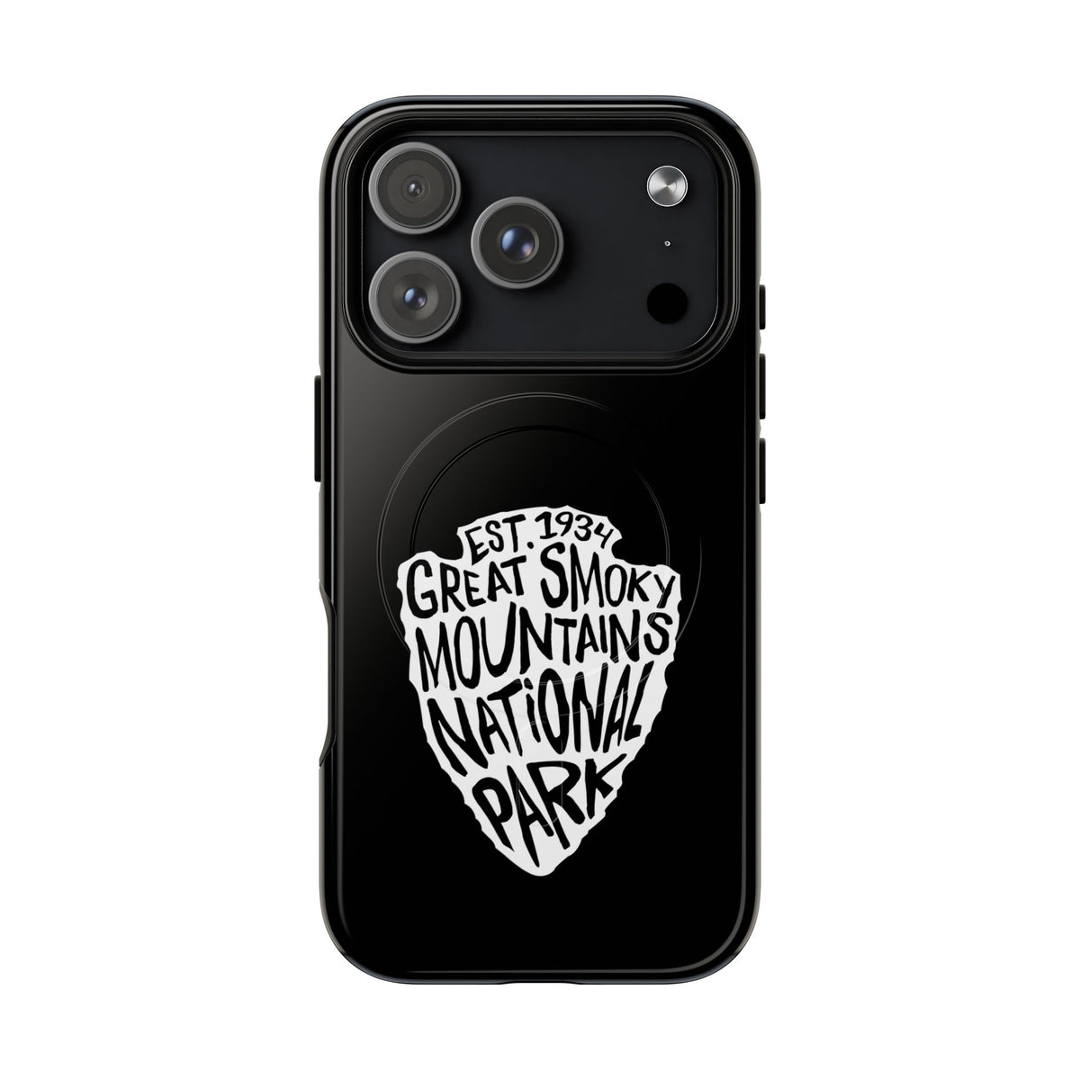 Great Smoky Mountains National Park iPhone Case with MagSafe - Arrowhead Design