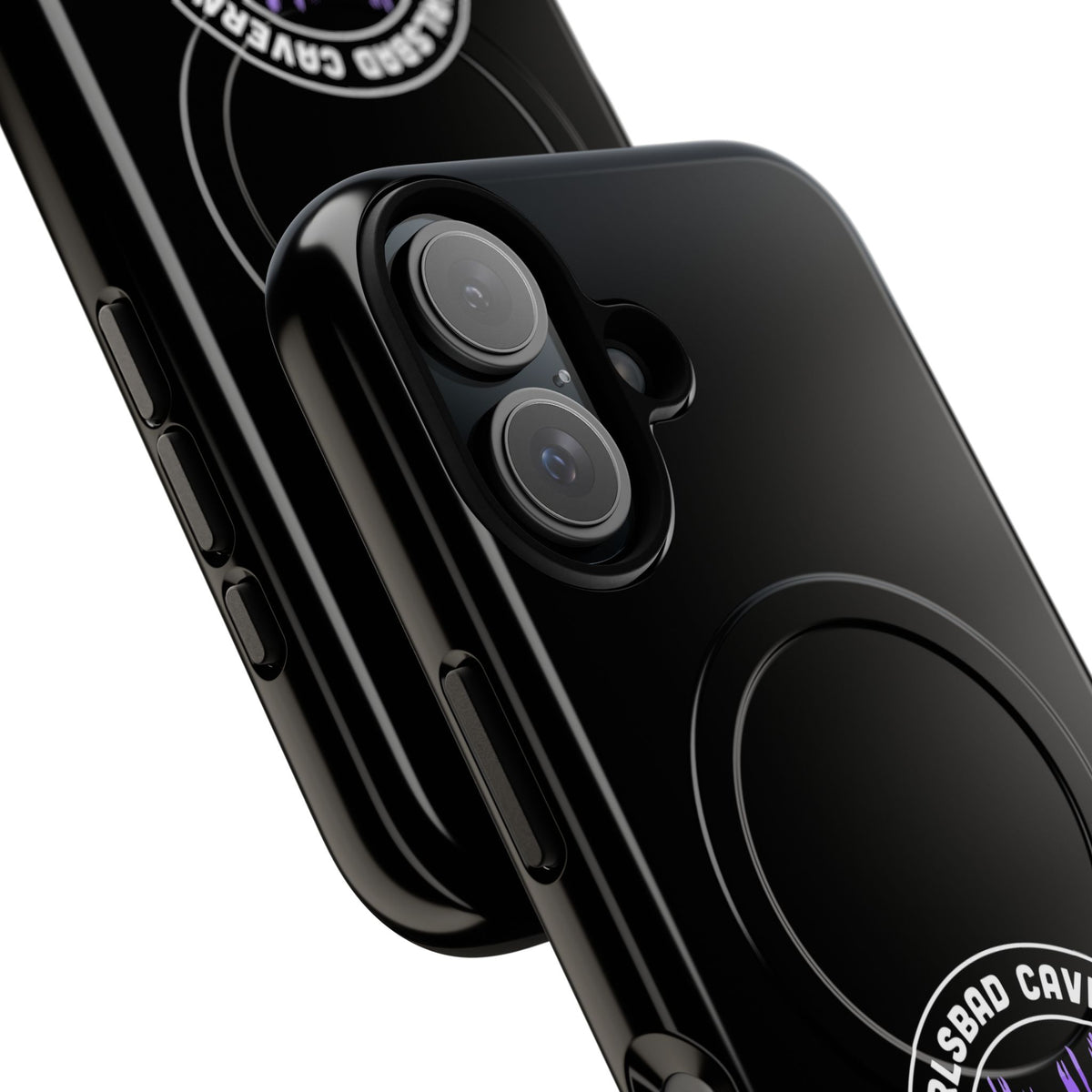 Carlsbad Caverns National Park iPhone Case with MagSafe - Round Emblem Design