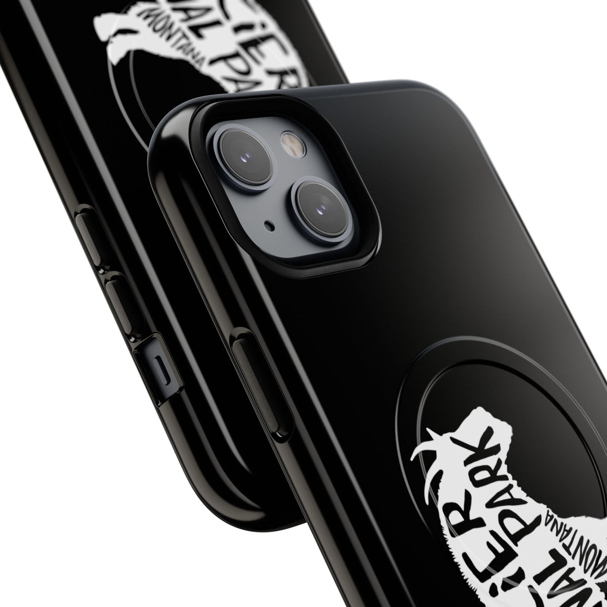 Glacier National Park iPhone Case with MagSafe - Mountain Goat Design