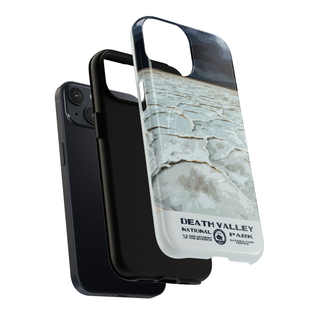 Death Valley National Park iPhone Case with MagSafe - Badwater Basin