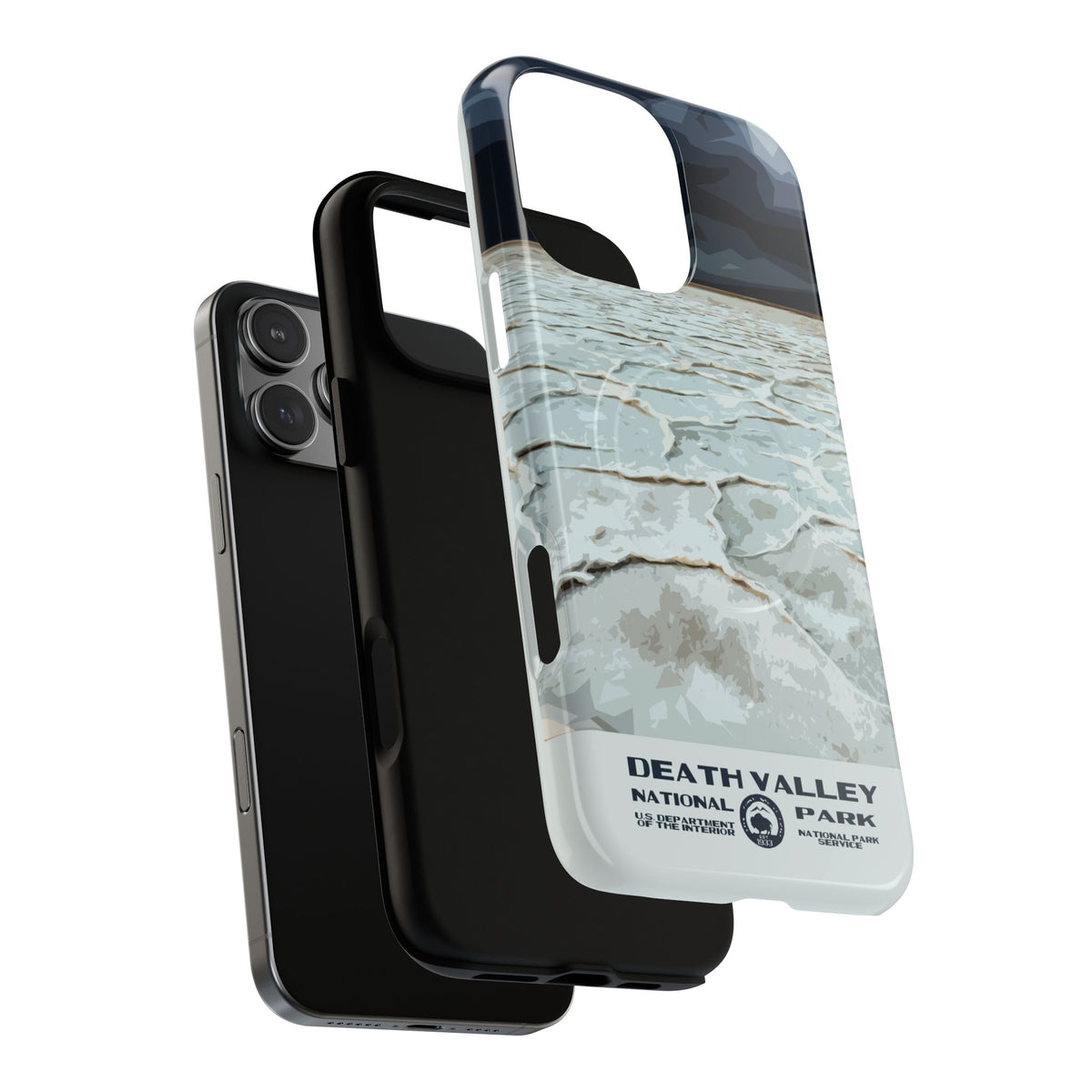 Death Valley National Park iPhone Case with MagSafe - Badwater Basin