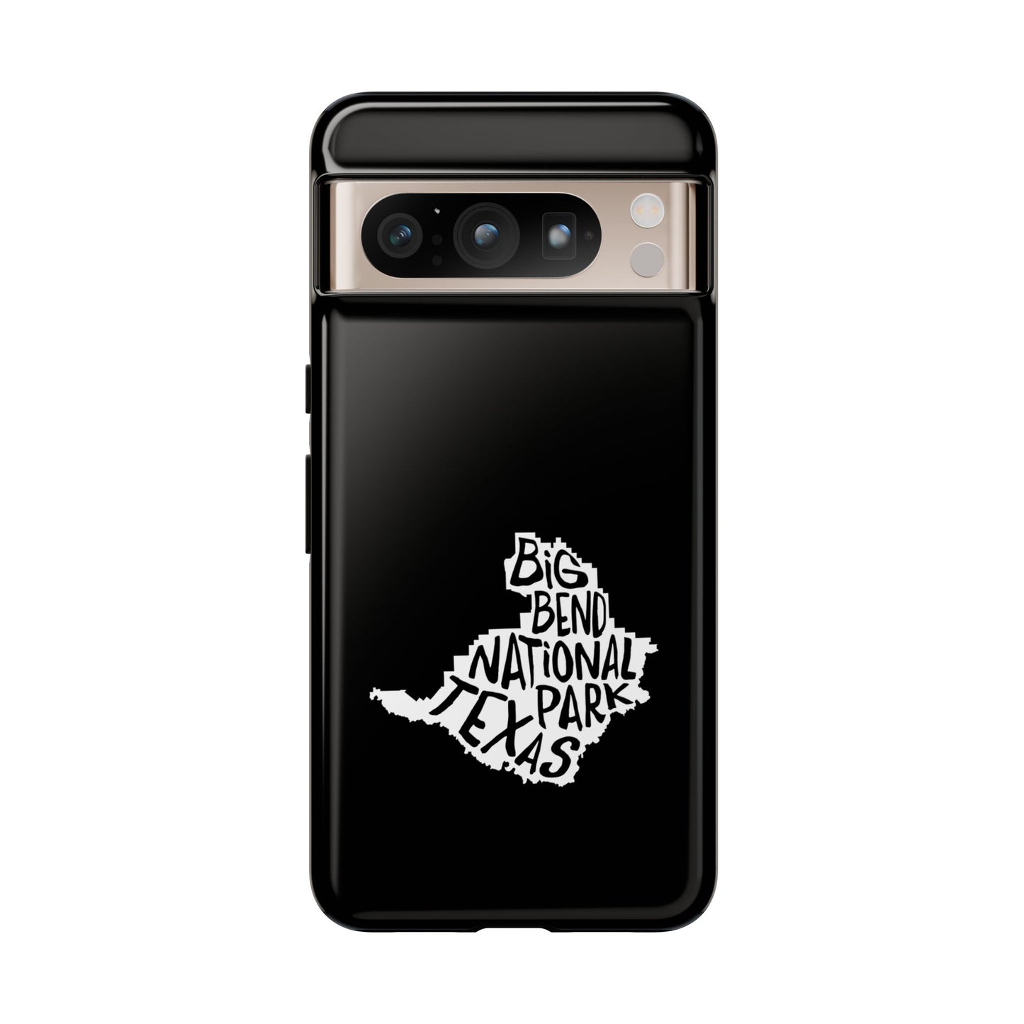 Big Bend National Park Phone Case - Map Design