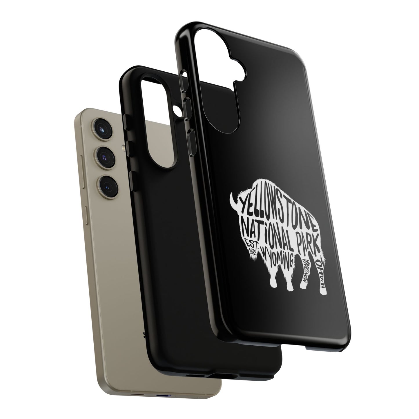 Yellowstone National Park Phone Case - Bison Design