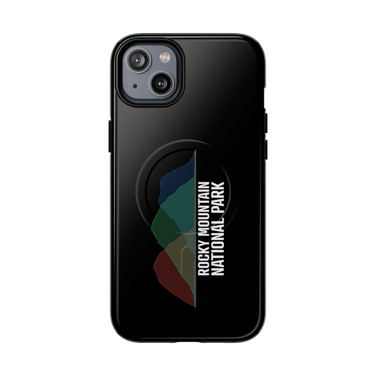 Rocky Mountain National Park iPhone Case with MagSafe - Histogram Design